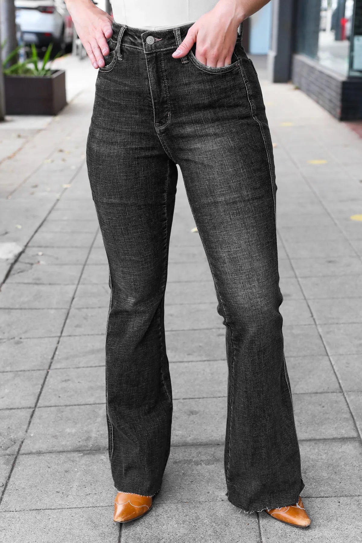 Tummy Control Booty Lifting Flare Jeans VIP