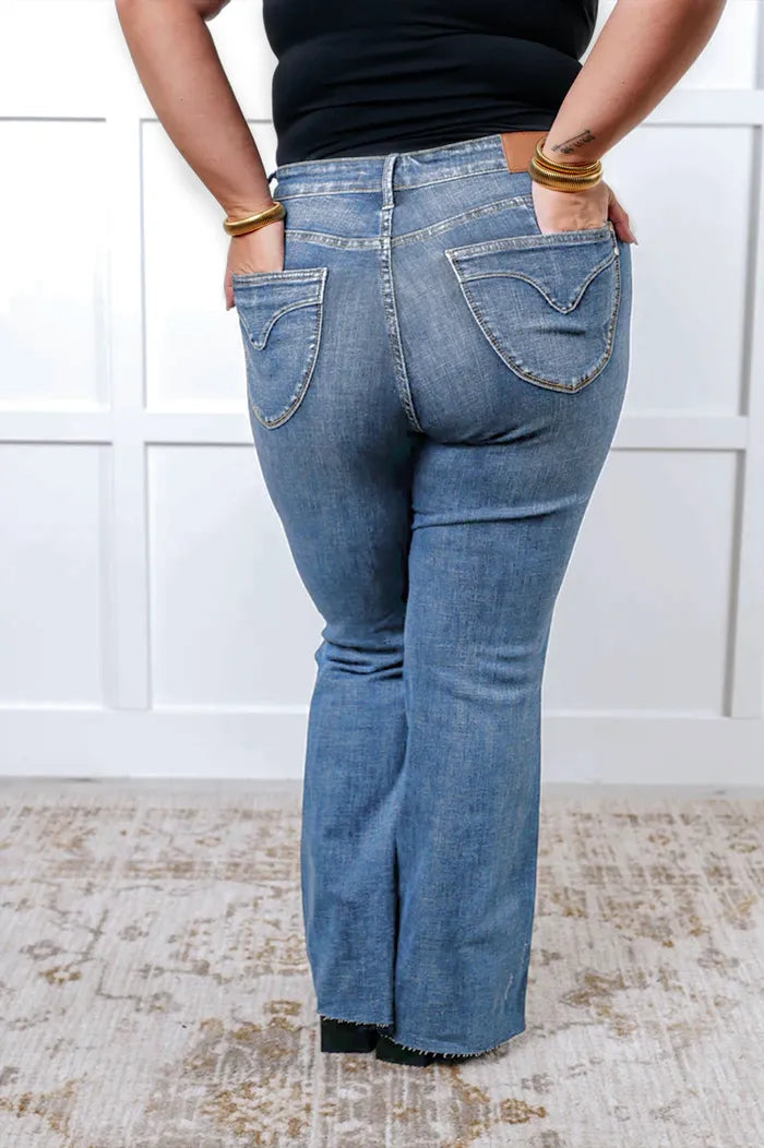 Tummy Control Booty Lifting Flare Jeans VIP