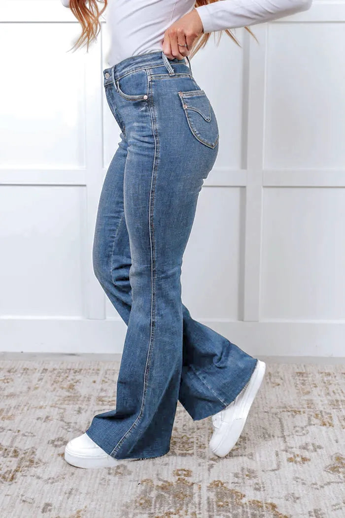 Tummy Control Booty Lifting Flare Jeans VIP
