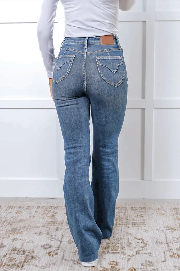 Tummy Control Booty Lifting Flare Jeans VIP